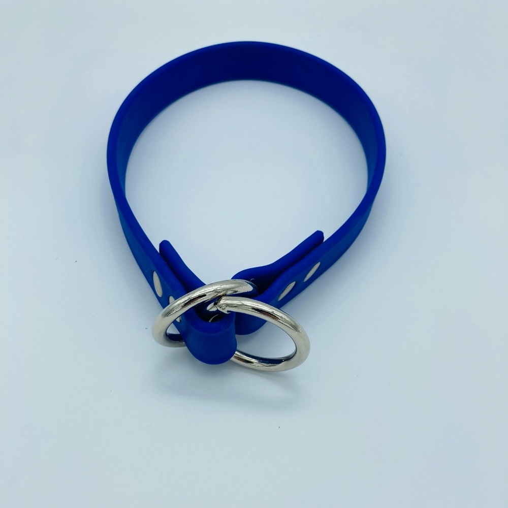 New Blue BioThane Dog Collar 🐶